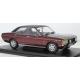 Model Car Group 18467 Ford Granada Mk1 1977 Metallic Dark Red with Vinyl Roof (Right Hand Drive) 1:18 Diecast Scale Model